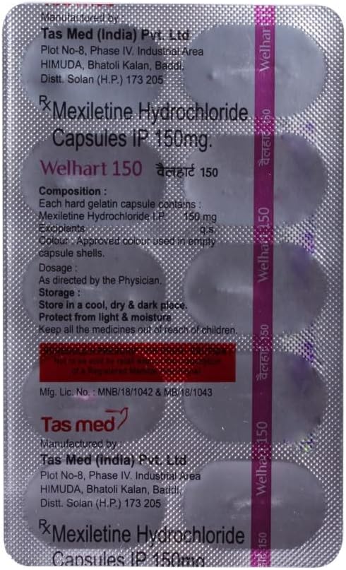 Welhart 150 - Strip of 10 Capsules
