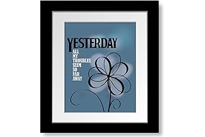 Yesterday Love Song: Beatles Inspired Wall Art