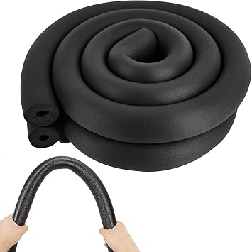 Water Pipe Insulation Tubing 1/4" 3/8" 1/2" 5/8" 3/4" 7/8" 1" 1-1/8" 1-1/4" 1-1/2" 2" 3" 3-5/9" 4-1/3" ID Foam Tube Insulation 5.6/5.9ft Foam Tubing for Handle Grip Support  Size 3/4"ID X 3/5"-5.6F