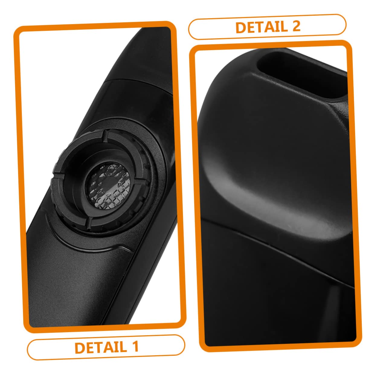 Toyvian 2piezas Kazoo Profesional Eléctrico Para Niño Niña y Adultos Instrumento Musical Fácil De Aprender Para Acompañar Guitarras y Violines Diseño y Ónix