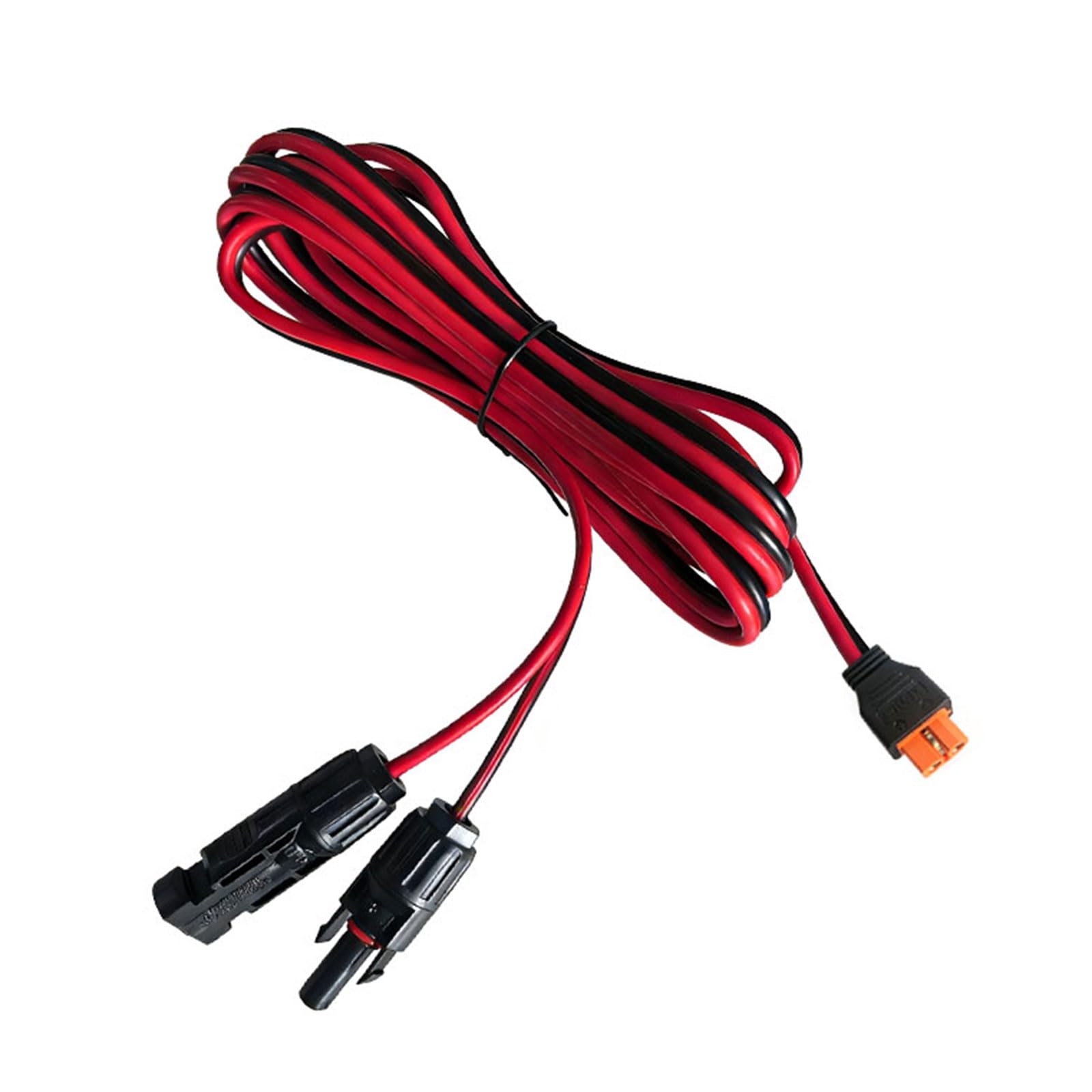 Przenośny kabel wejściowy solarny z adapterem żeńskim XT60i 12, 5