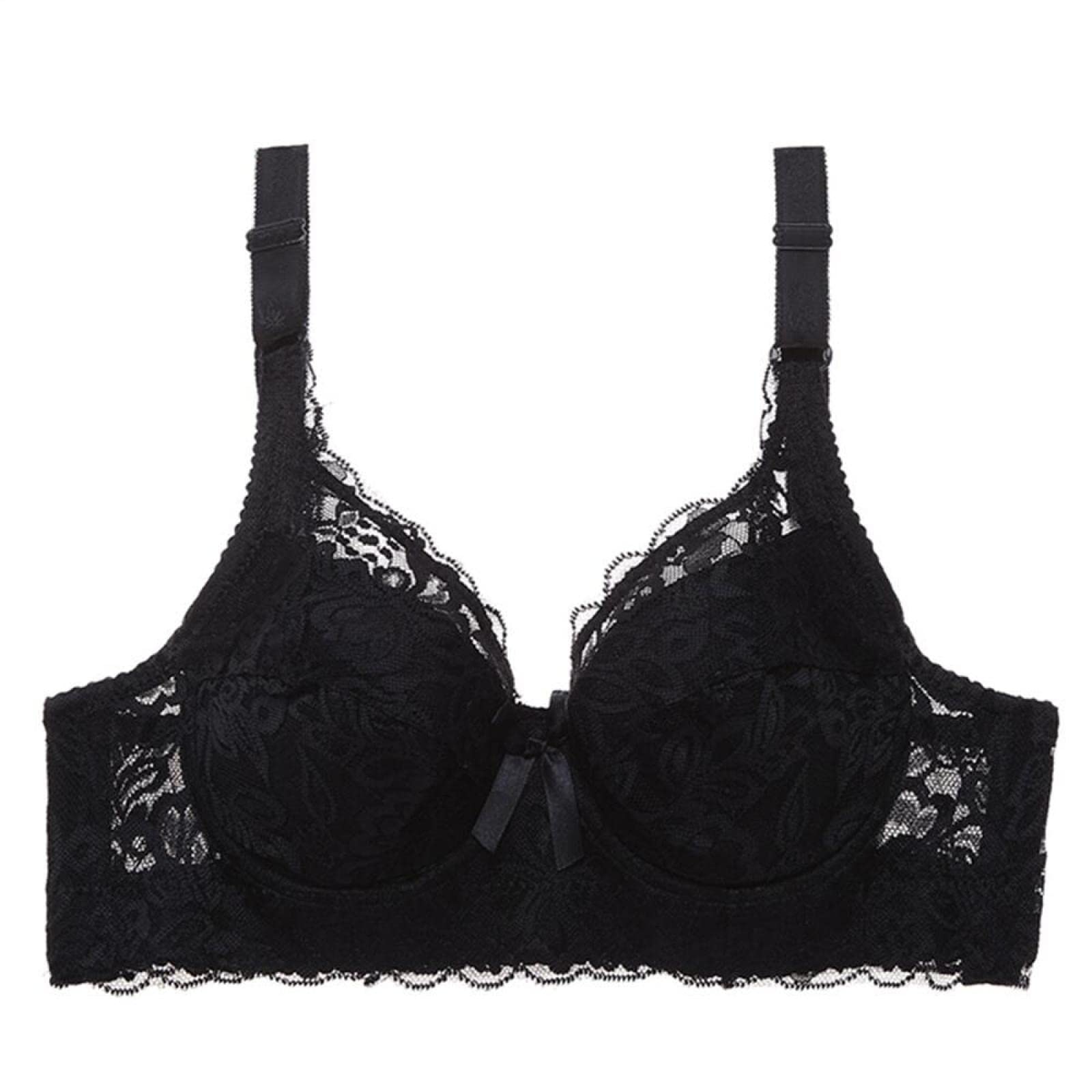 Reggiseni Sexy in Pizzo da Donna per Donna Push Up Deep V Reggiseno Senza Cuciture Plus Size Bralette