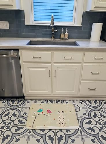 Miniatura 3 de Caroline's Treasures BB2569RUG Between Friends - Tapete de espuma viscoelástica lavable a máquina, tapete de baño antideslizante, duradero, grueso,