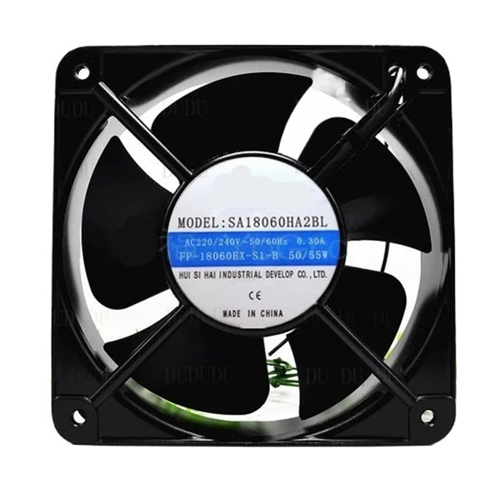 BALYDLUL 1PCS SA18060HA2BL AC 220V 18060 18CM cooling fan 2WIRE