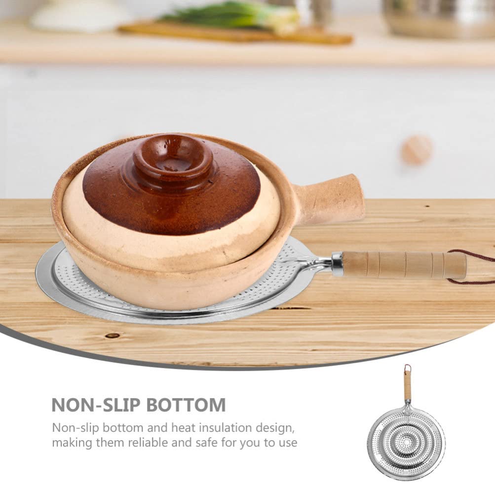 Hemoton Induction Cooktop Adapter Plate Induction Cooktop Adapter Plate Kitchen Pad Coffee Cup Pad Milk Insulation Mat Heat Table Cushion for Kitchen Heat Diffuser Arepas Colombianas