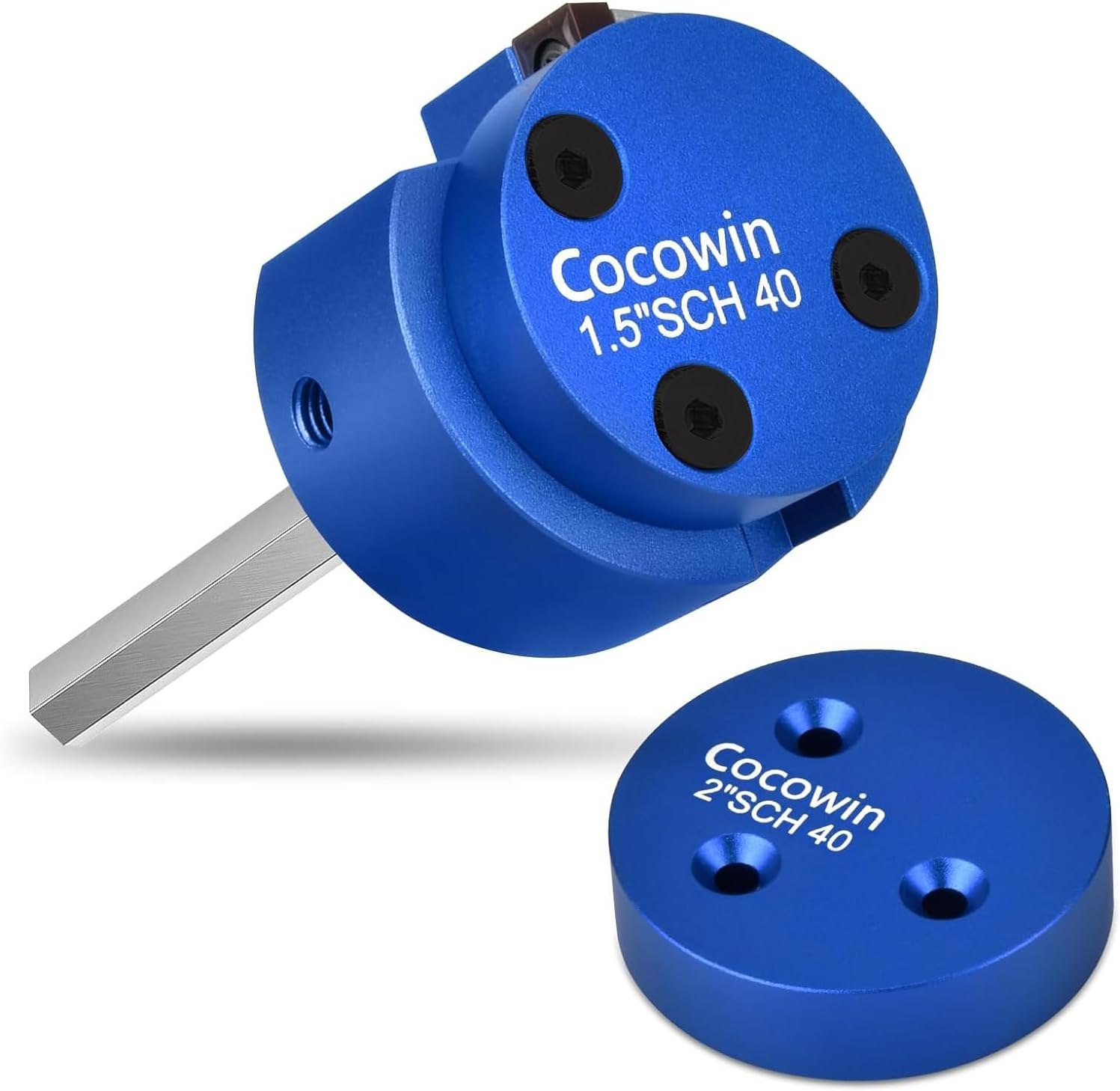 Cocowin PVC Pipe Reamer, PVC Fitting Saver, PVC Socket Saver with 1½