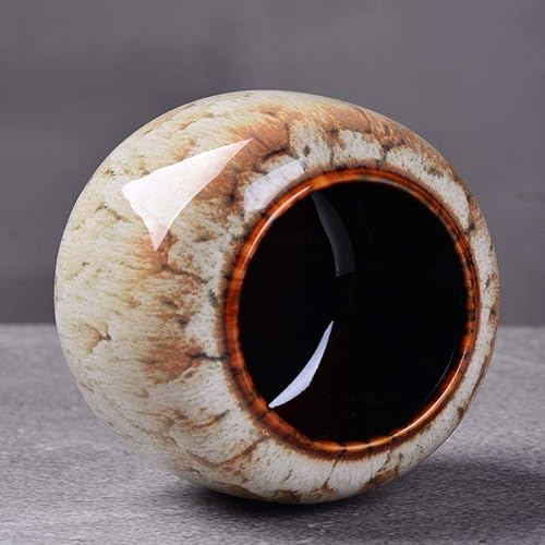 Miniatura 6 de Tarros de almacenamiento de cerámica, exquisitos recipientes de alimentos esmaltados para almacenamiento de especias de cocina, almacenamiento de