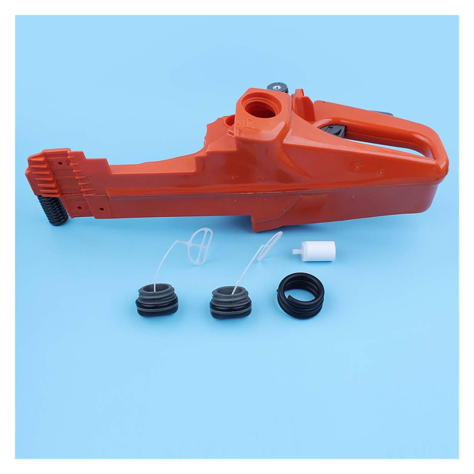 Kit de línea filtro tapa montaje manija trasera tanque combustible Gas for Husqvarna 362 365 371 372 372XP repuestos motosierra