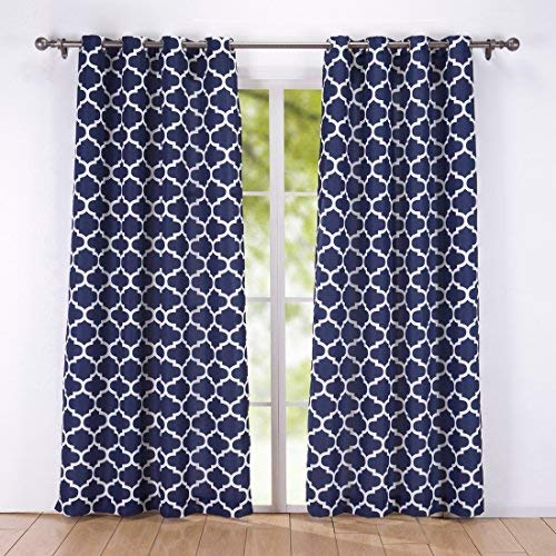 Image of LINENWALAS Cotton Curtains for Doors 8 Feet Set of 2, Linen Textured Long Doors Curtains for Home Decor, Hangs Elegantly with Back Loops (4.5ft x 8ft, Multi)