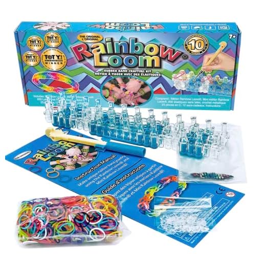 Rainbow Loom® The Original Bracelet Making Kit, Winner of 4 TOTY Awards, Make up to 24 Bracelets, Ideal Craft for Boys and Girls 7+