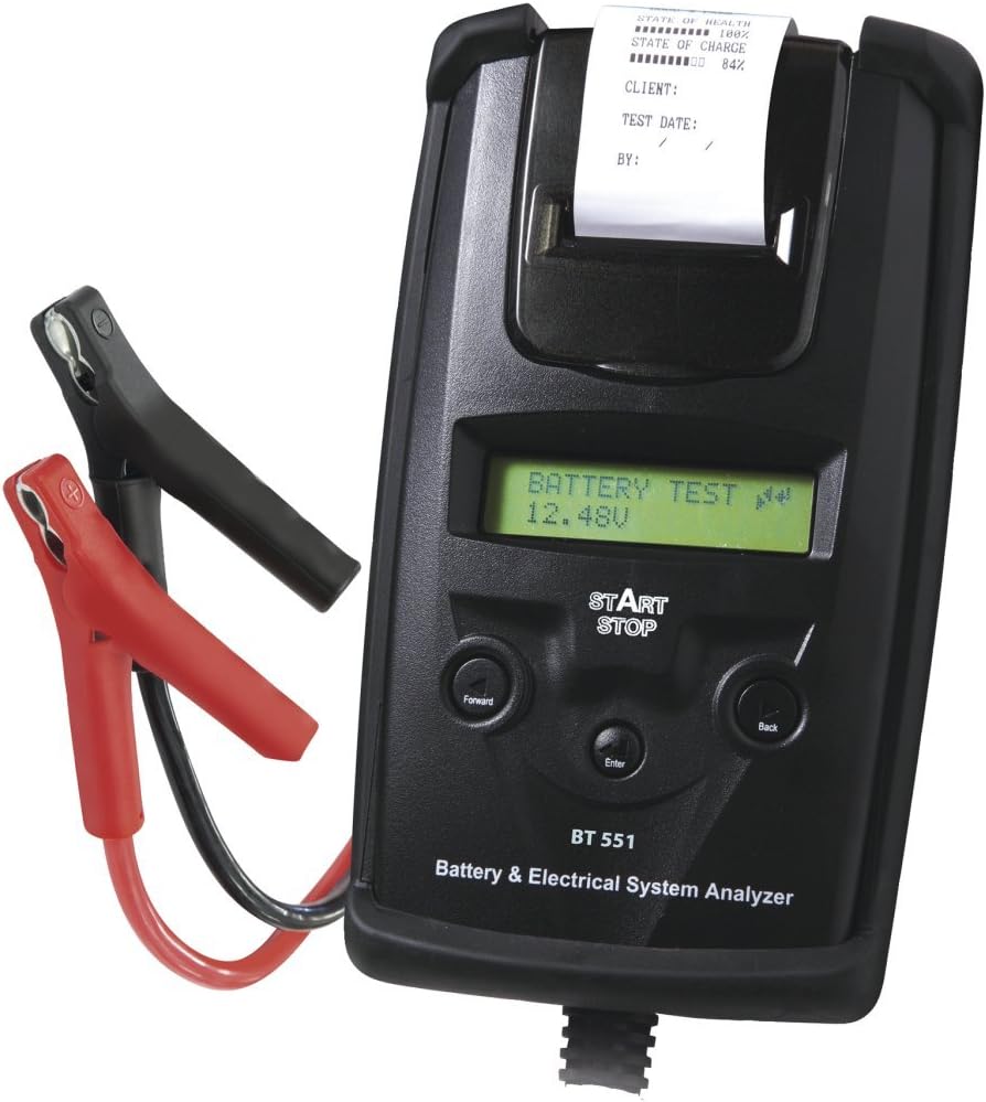 GYS BT551 Start Stop DHC Battery Tester – 1 x 11 x 4 x 19.5, Black, 0000000055452
