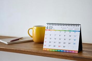 Takahashi T159 Tabletop Calendar, Starts from April 2026, B6