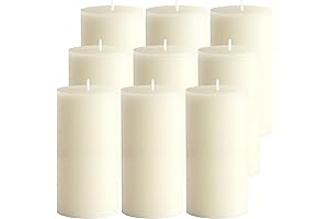 Flickering Flames: 3x6 Pillar Candles for Unforgettable Ambiance