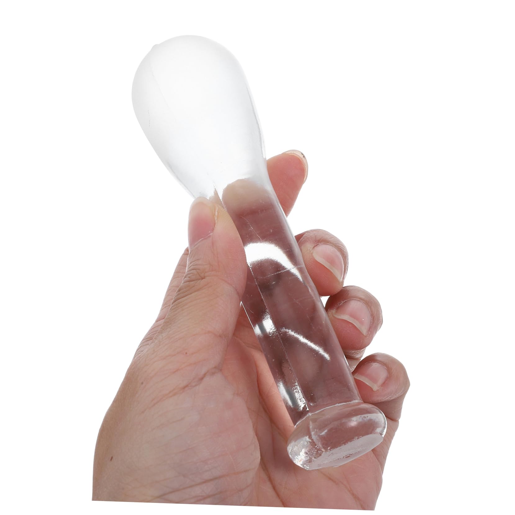 Set di mortaio e ciotola in vetro, 150 mm, con pistone antiscivolo, per laboratorio e cucina, mortaio resistente per macinare e mescolare medicinali e spezie