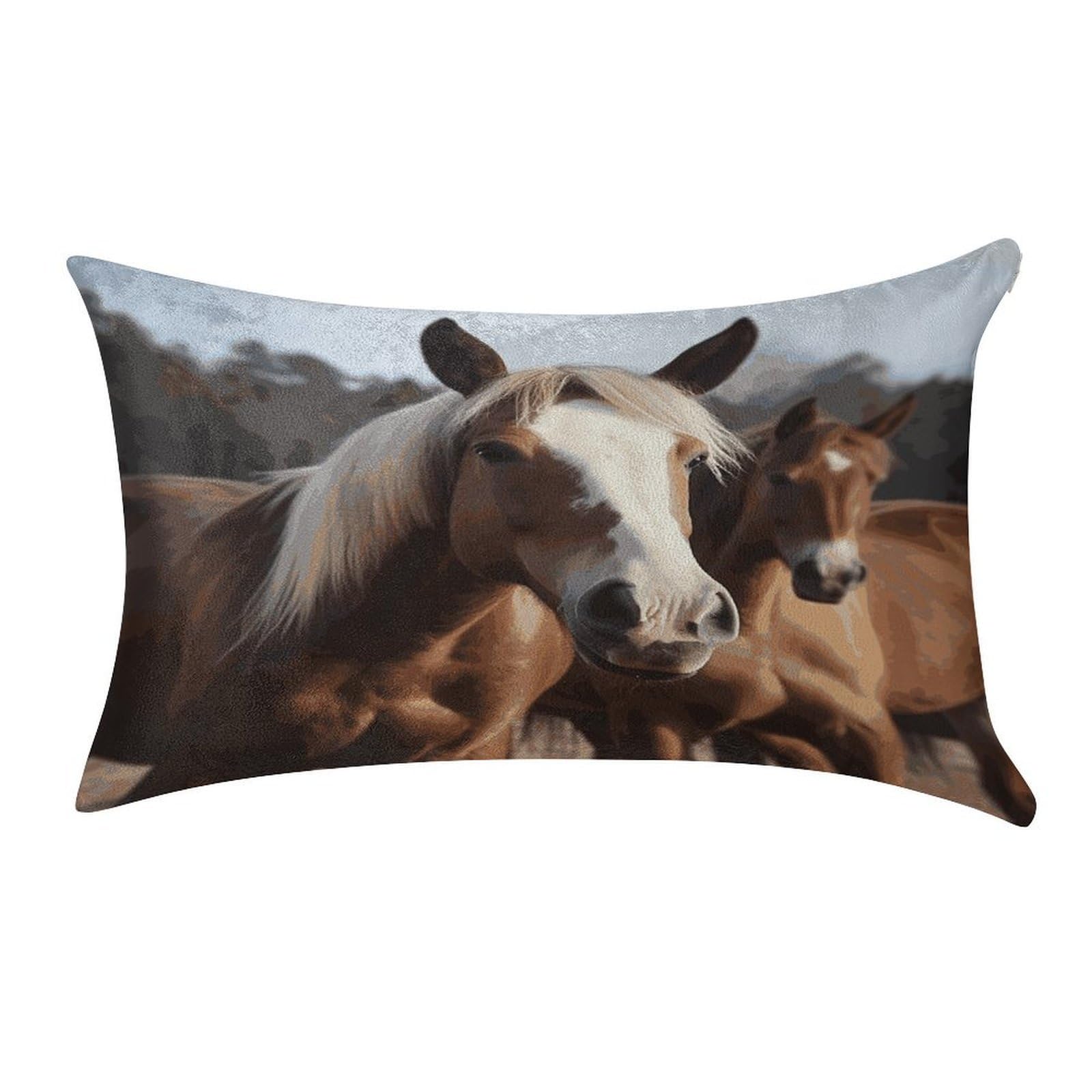 Btcowzrv Style Horses Animals Pillow Cover Pillow Case Pillowcase