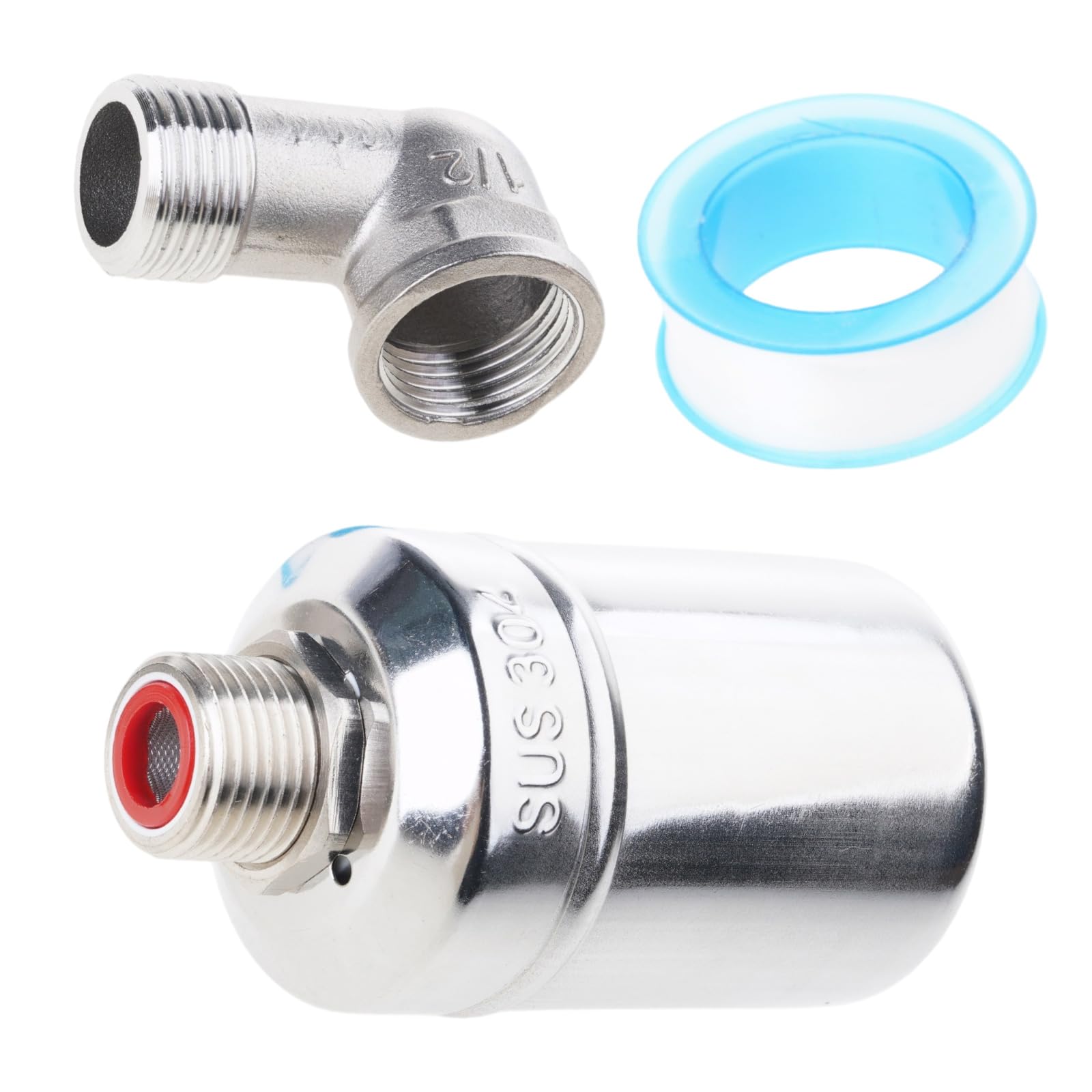 Multi Purpose Float Control Valves with 7 Essential Components Easy to Use for Pond Fountains Hydroponic Systems Automatic Water Levels Control Valves