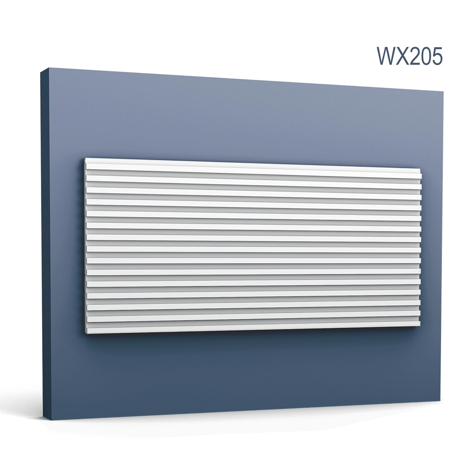 Orac 3d panneau mural WX205 TRACK 200 cm x 1,3 cm x 25 cm Polystyrène extrudé (HDPS) prétraité