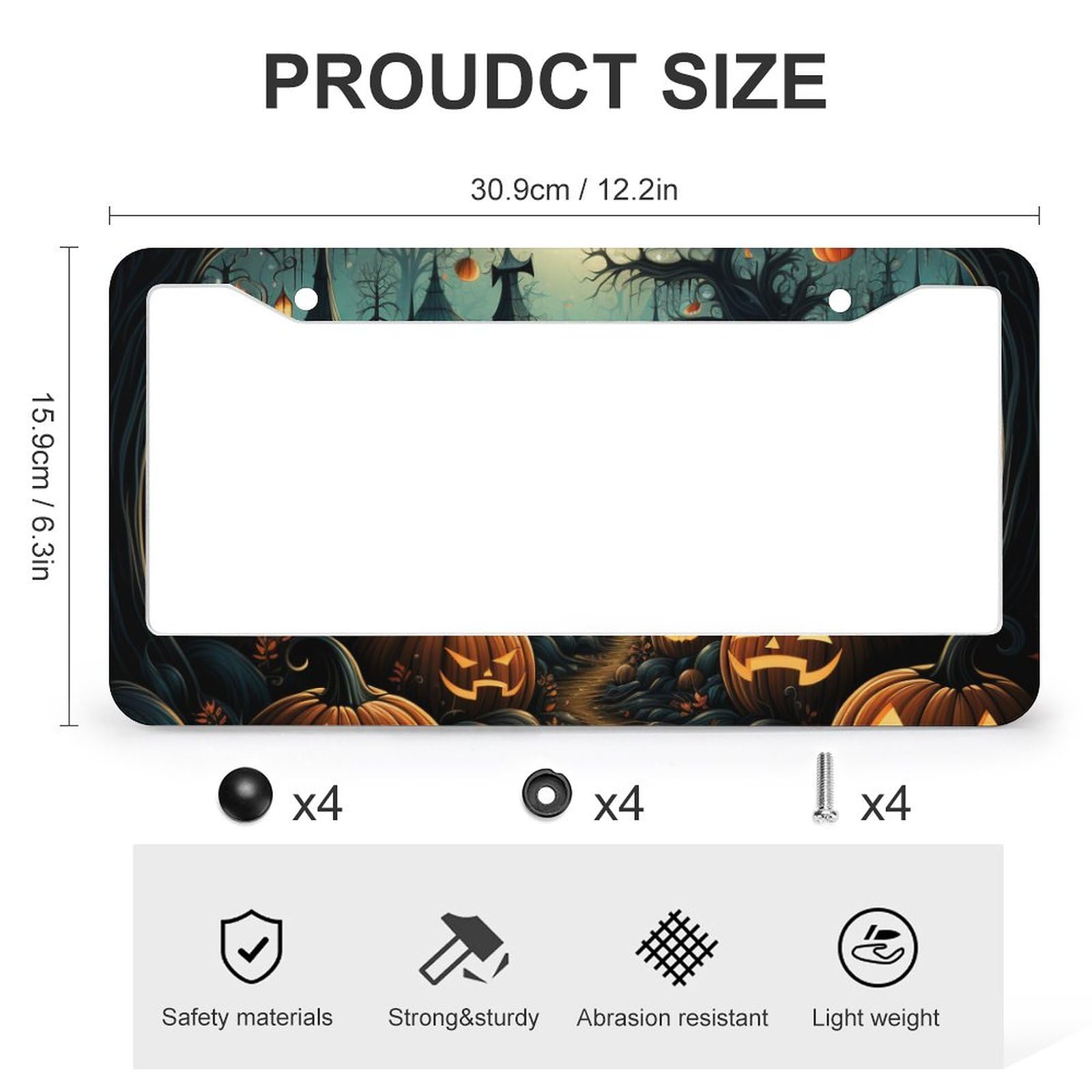 Audi Black Car & Truck License License Plate Frames Spider Web License ...