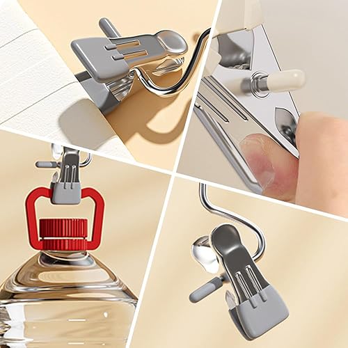 Miniatura 6 de 30 ganchos de viaje colgantes para guardar ropa, para guardar ropa, para guardar pantalones, para guardar botas, para armario, ganchos para