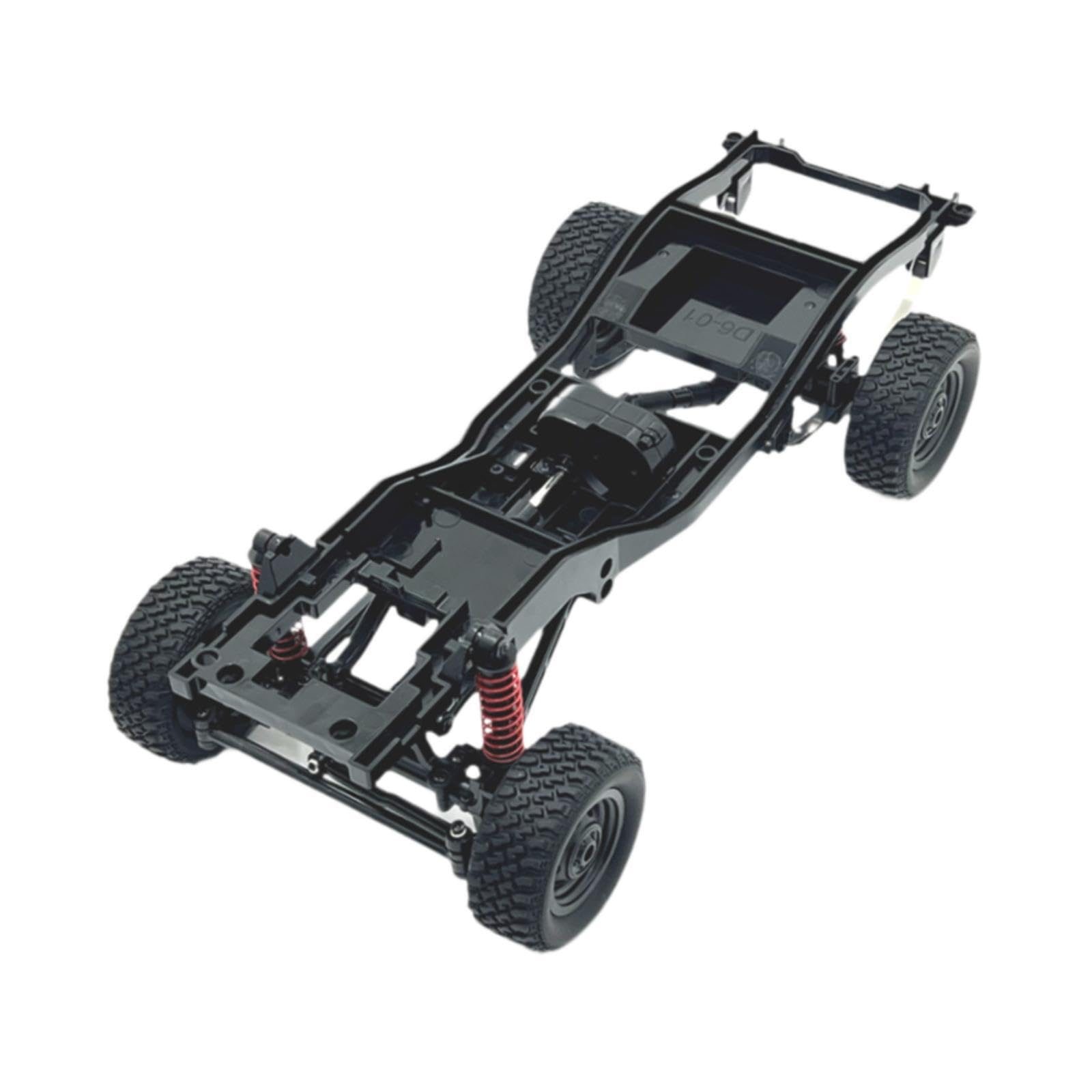 Modifizierter Chassisrahmen, Hochleistungs RC Karosserie Chassisrahmen, Metallteile, verbessert Premium Zubehör für RC Autos, Fahrkarosserie, Metall Autoteile, ersetzt