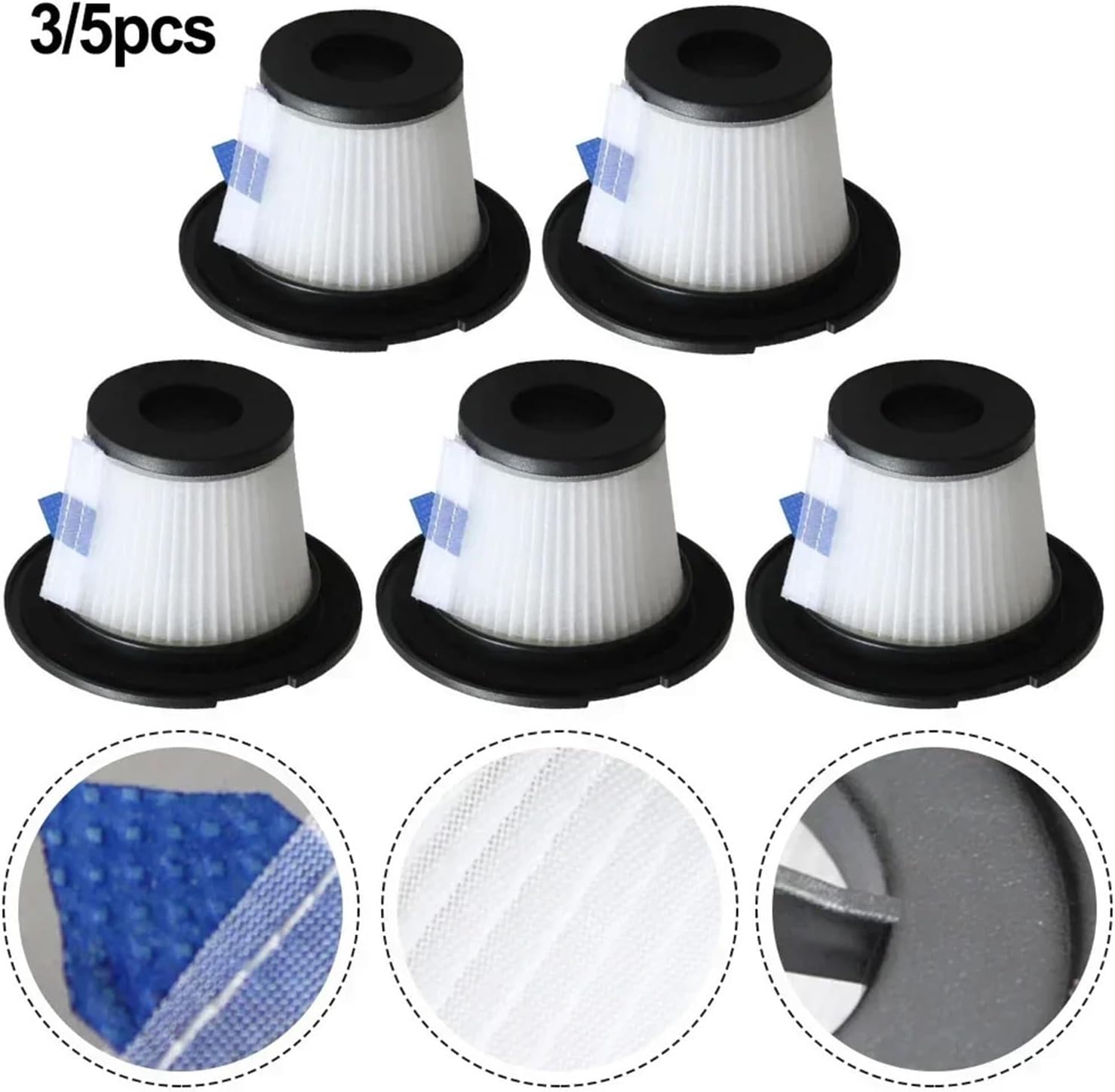 良い 掃除機フィルター交換用アクセサリー、Interbiz対応、IB-VC0700B対応、IRome対応、AST009 PLUS D10 洗えて再利用可能なフィルター、Interbiz IB-VC0700B IRome AST009 PLUS / D10に対応、ハンドヘ