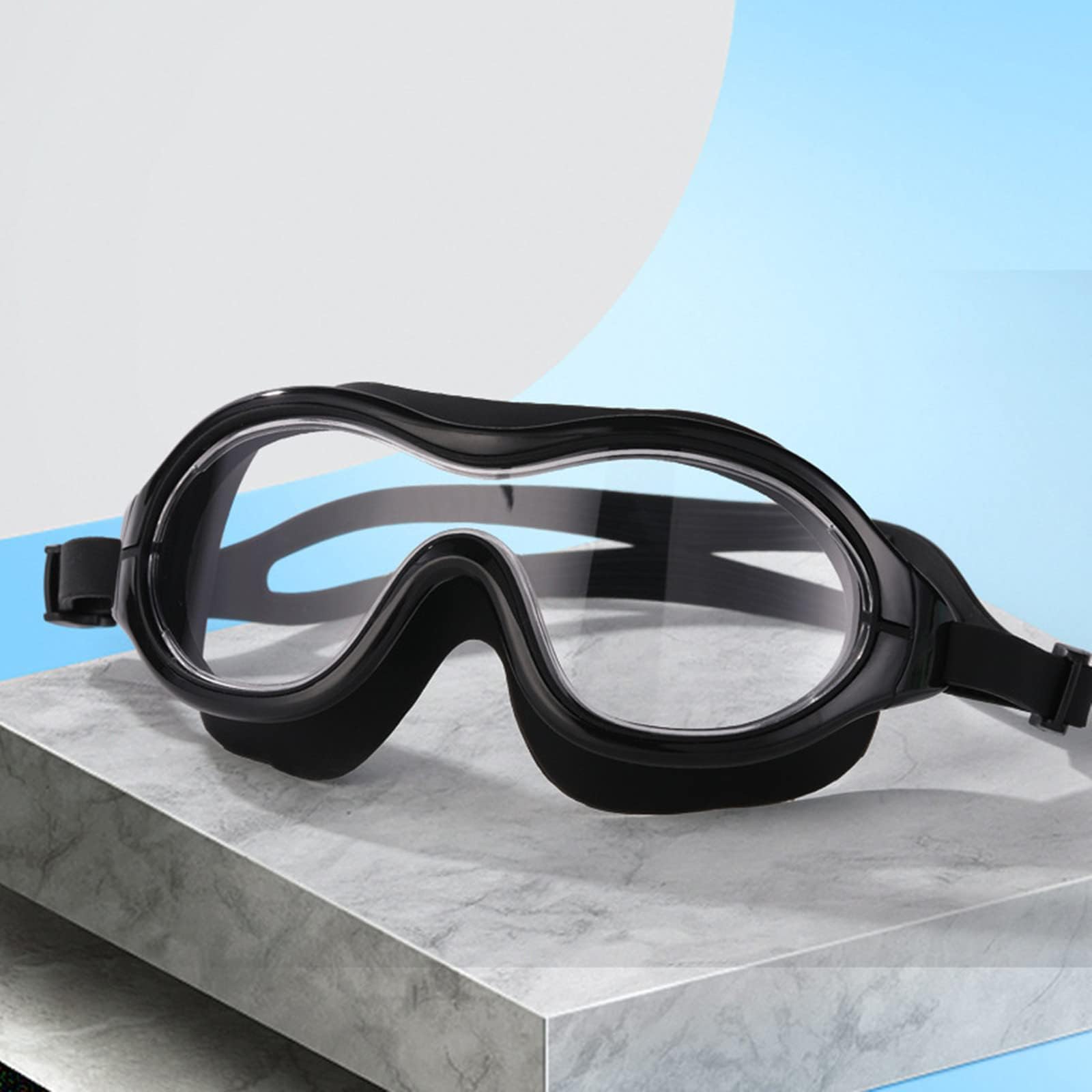UV Waterproof Anti Fog Swimwear Eyewear Swim Diving Water Glasses Adjustable Swimming Goggles Women Men Sports Eyewear