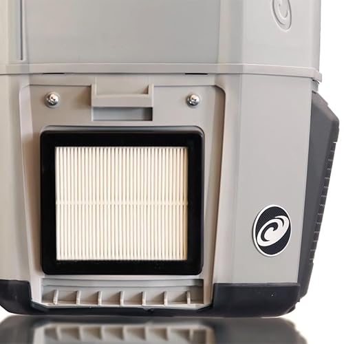 Miniatura 2 de ProTeam 107315 Filtro de Reemplazo HEPA Paquete Doble, Filtro de Aspiradora HEPA Media, Blanco