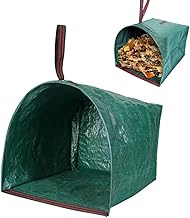 Garden Sacks, 250L Large Capacity Garden Trash Bags with Handles Large Foldable and Reusable Garden Bags for Garden Waste Pruning Waste Plant Waste