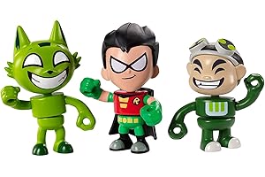 DC Comics Teen Titans GO! Mini Figures 3-Pack