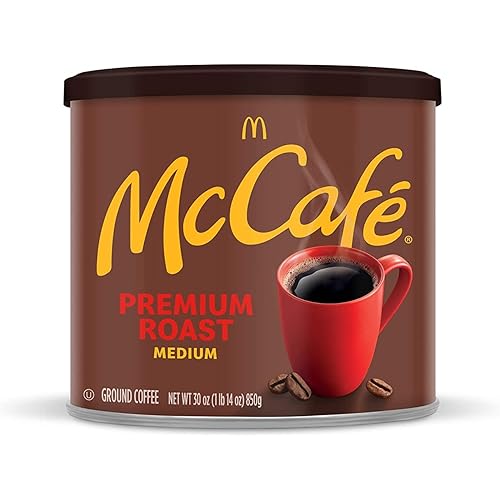 McCafe Premium Roast, Medium Roast Ground Coffee, 30 oz Canister