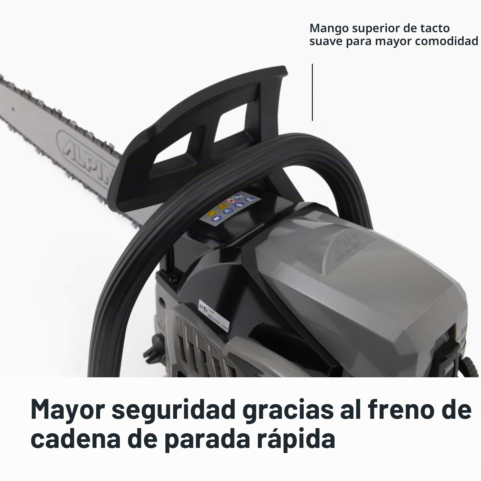 Alpina ACS 50 – Motosierra de gasolina con espada de 50 cm