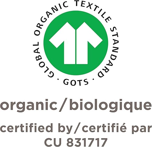 Miniatura 8 de Burts Bees Baby - Pijama de una pieza de 100 algodón orgánico con cremallera frontal mameluco de bebé para dormir