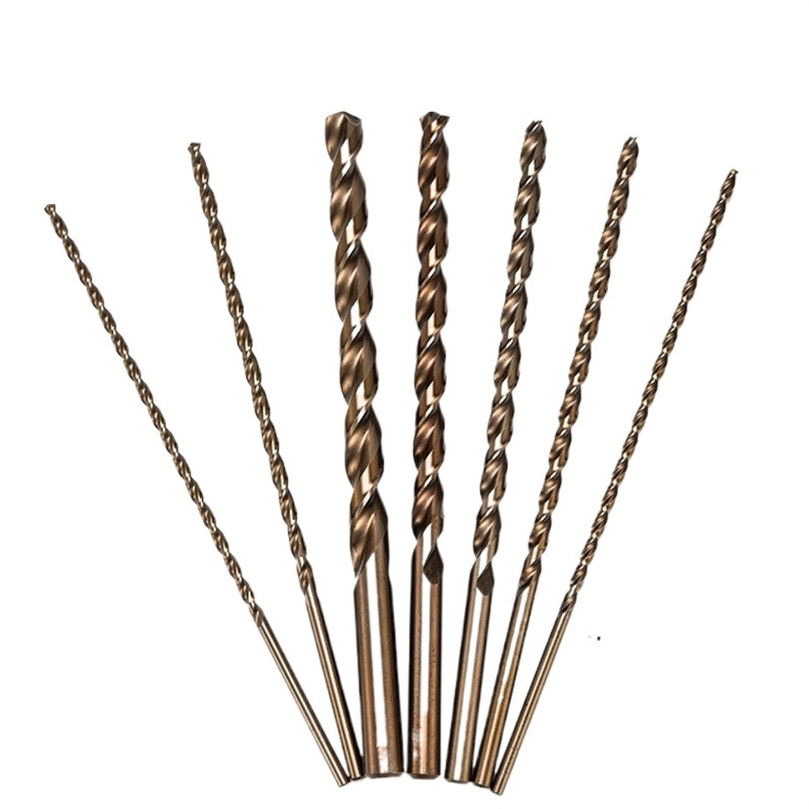 1 pz 4mm-12mmx500mm cobalto punta lunga trapano HSSCO M35 paraboliche foratura profonda for lega di acciaio inossidabile ghisa(8mm 1pc)