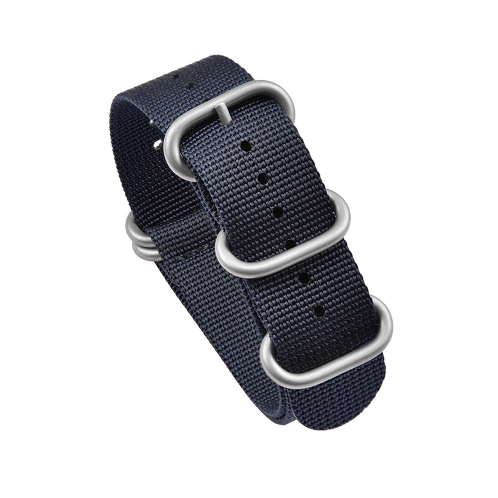 Correa de lienzo de nylon zulúes de servicio pesado para relojes de pulsera de hombre y mujer 7