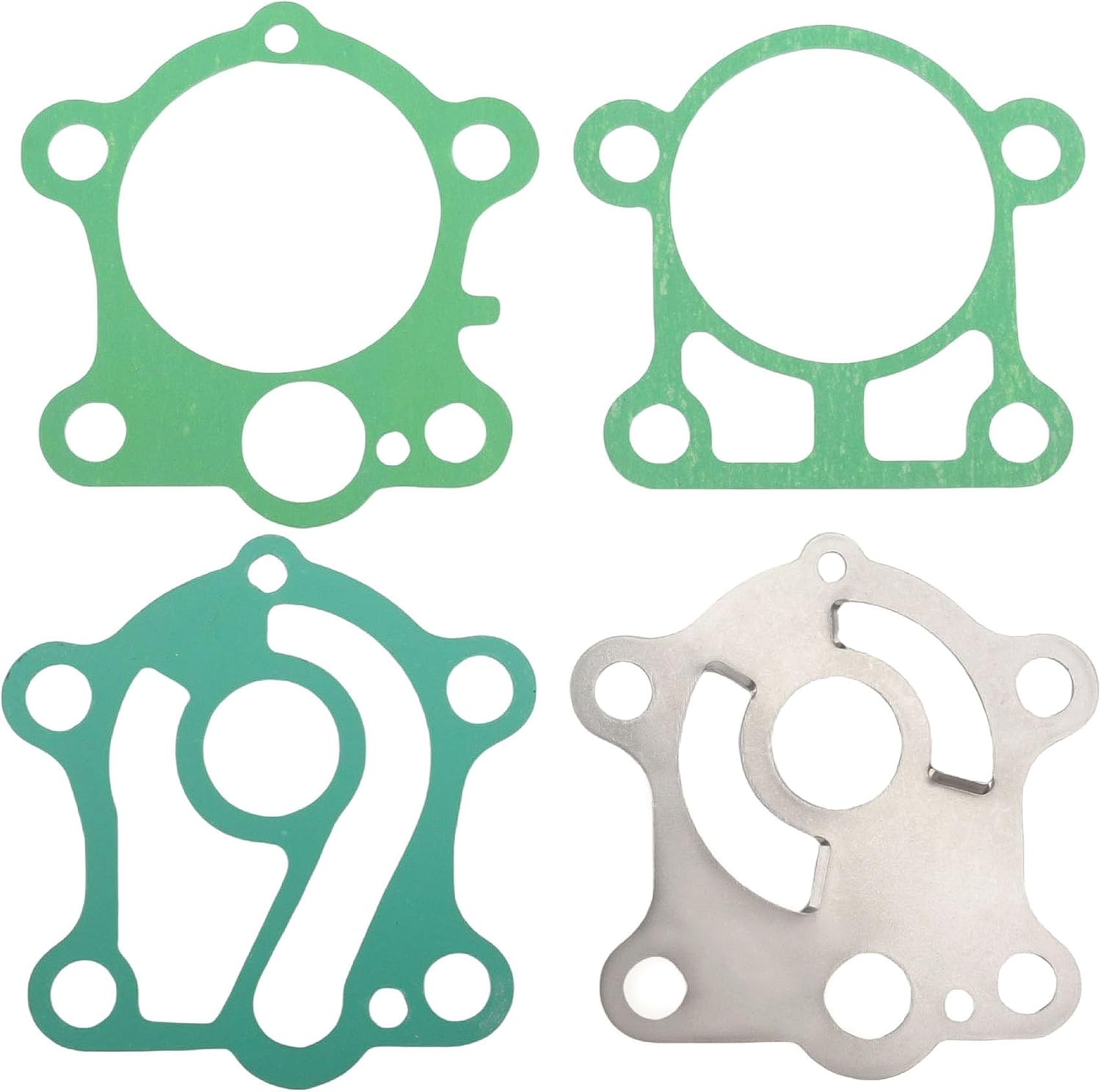 6H4-W0078 Water Pump Impeller Kit for Yamaha Outboard 2 Stroke 40 50 HP P50 Engines 6H4-W0078-00-00 6H4-W0078-01-00 Sierra 18-3408 18-3429