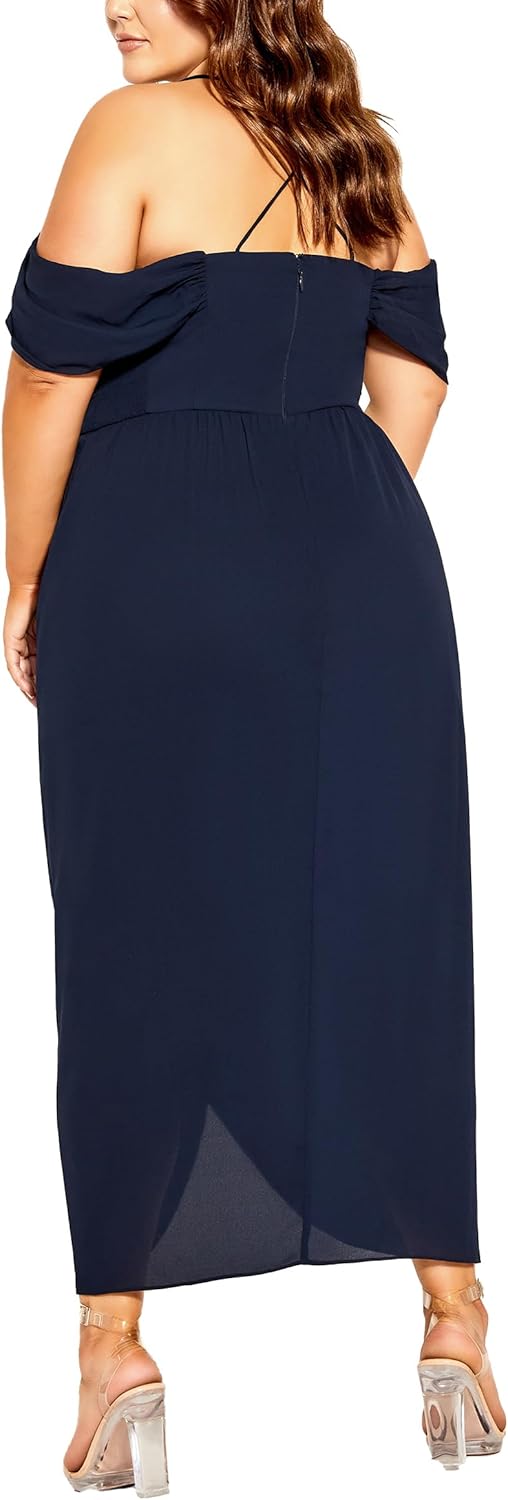 City Chic Women's Plus Size Maxi Cocktail Dress - Entwine - Image 2