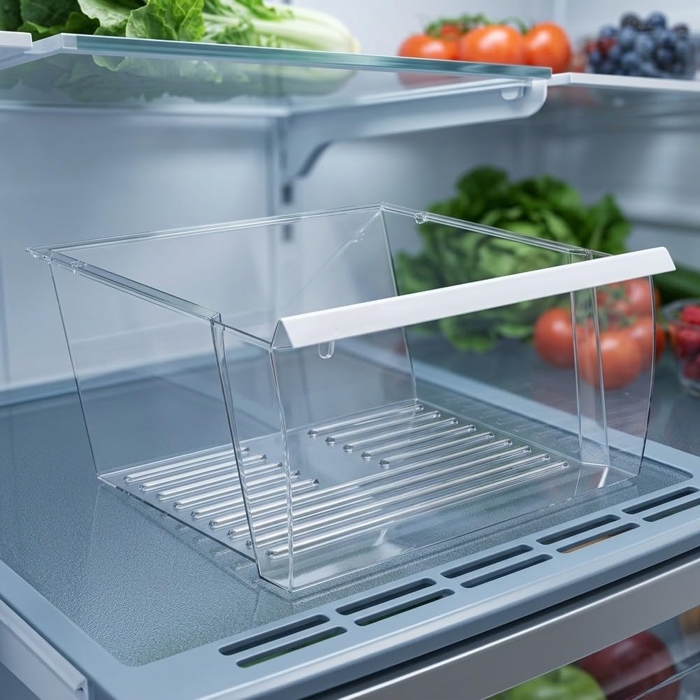 2188656 Frigorifero Cassetto Crisper Cestino superiore per Kenmore – Parti di ricambio Frigorifero 41,5 cm