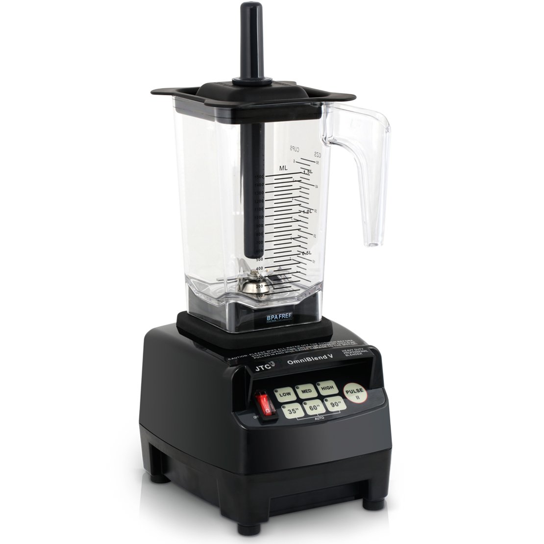 omniblend v tm-800a 防音カバー付き Batidora JTC TM-800 A Omniblend V Negra : Amazon.es: Hogar y cocina