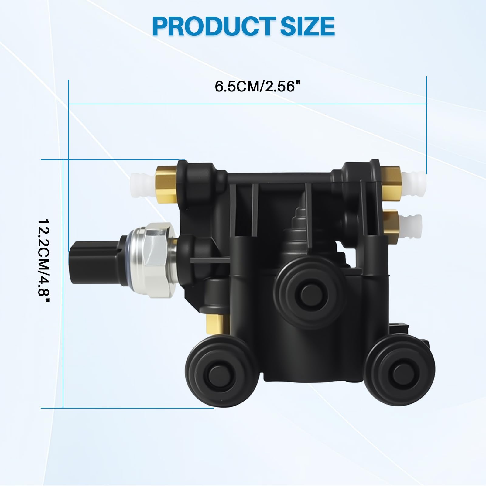 RVH000046 Bloc de valve de suspension pneumatique compatible avec Discovery 3 Discovery 4 Range Rover Sport L320 2,7 L-5,0 L 2004-2016