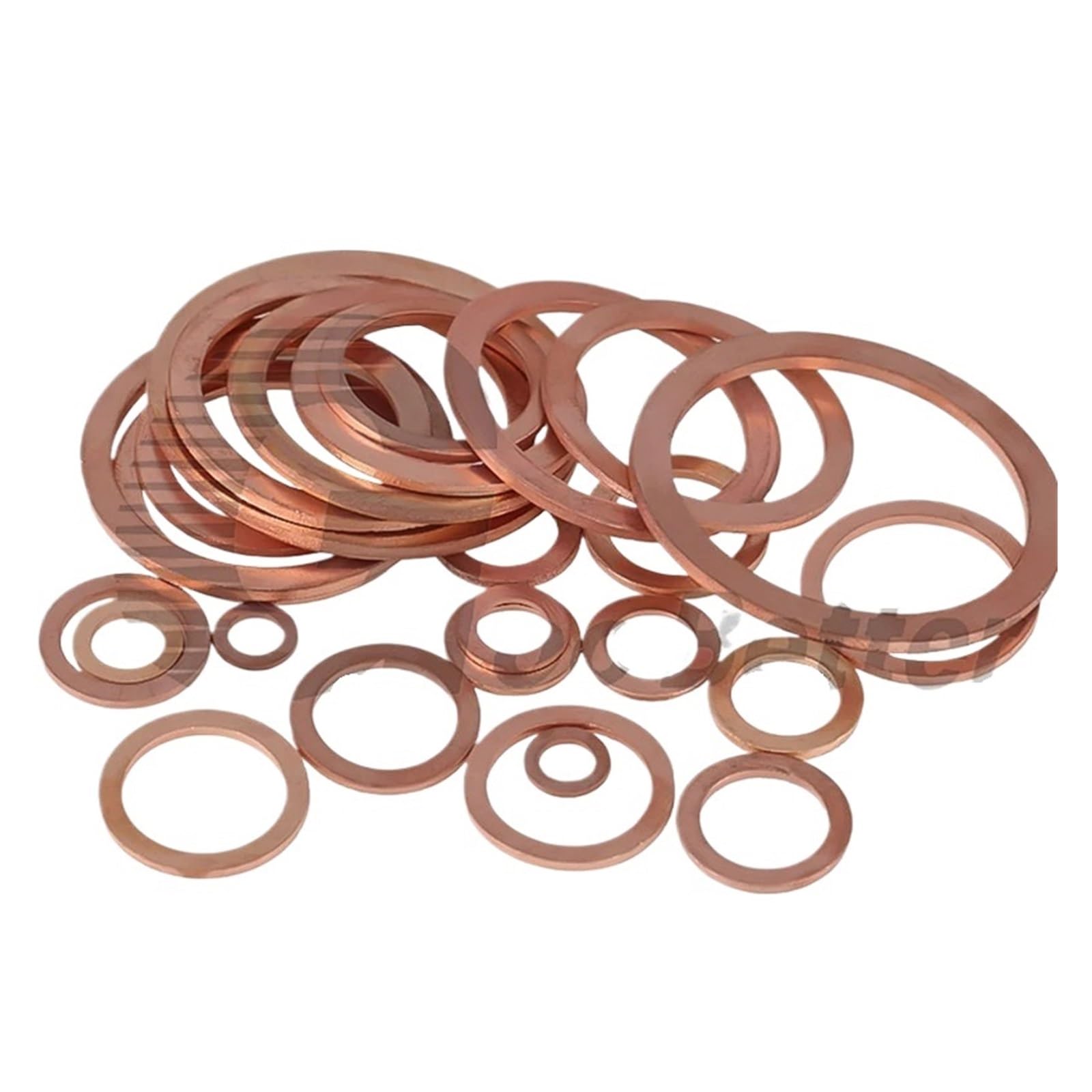 Rondelle piane in rame, guarnizioni ad anello, guarnizioni ad anello(14x20x1.2(10pcs))