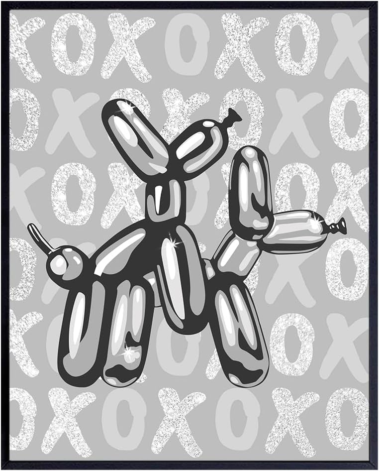 Cute Aesthetic Room Decor – Grey Gray Wall Decor – Funky Wall Art – Minimalist Art – funny Wall Decor – Preppy – Chic Home Decor – Retro Print