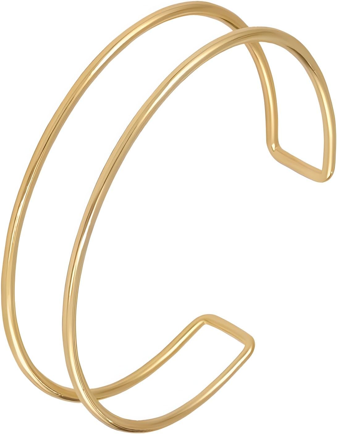Gold Arm Cuff Jewelry Bracelets for Women Upper Arm Cuffs Bangle Set 4 PCS Set Armlet Band Armlet Gift Accessories