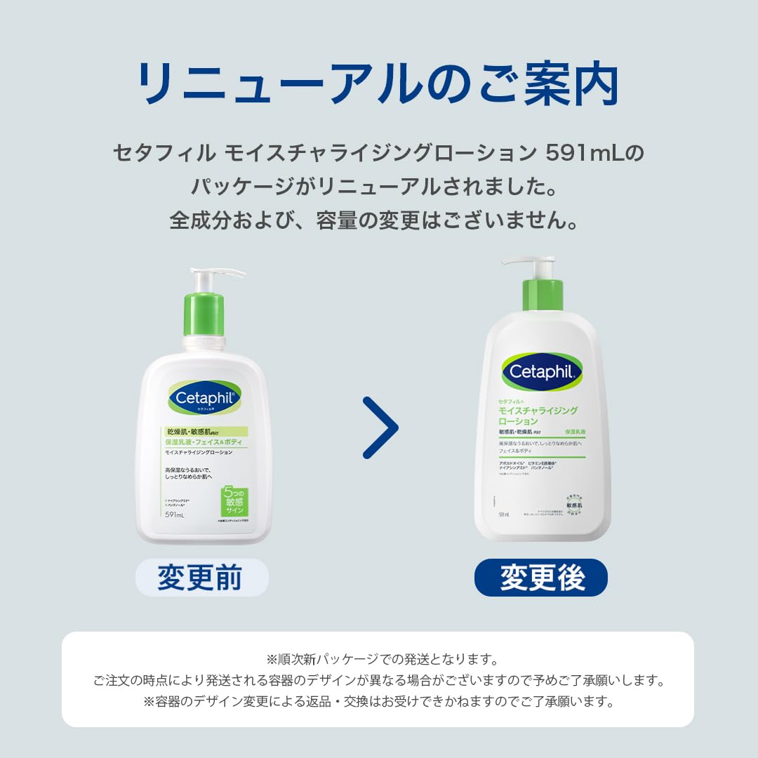 Amazon | セタフィル ® モイスチャライジング ローション 591mL +