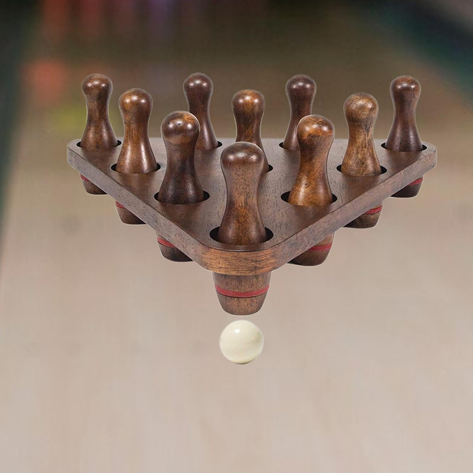 Set di 10 Birilli da Shuffleboard E Bowling, Gioco da Tavolo.