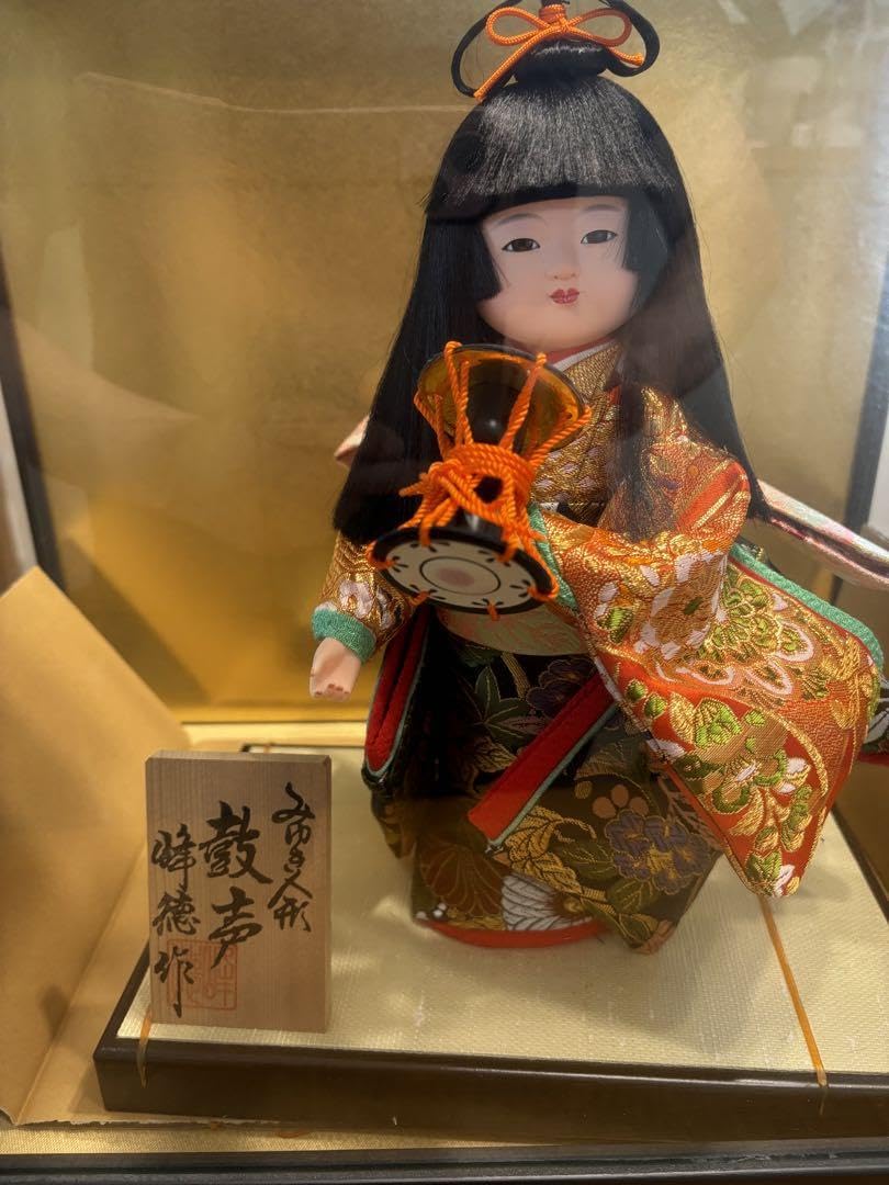 Amazon.co.jp: 市松人形 日本人形 みゆき人形 鼓声 : おもちゃ