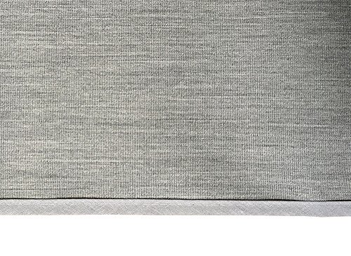 Angerer Freizeitmöbel GmbH Balkonsichtschutz Style - Senkrechtmarkise für Sicht- und Sonnenschutz - Montage ohne Bohren und Dübeln - ideale Balkonmarkise für Mietwohnungen (Hellgrau, 150 cm)