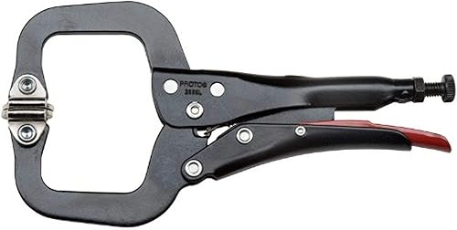 Stanley Proto J269XL Proto - Mini alicates con abrazadera en C de 6-1/2 pulgadas con almohadillas giratorias