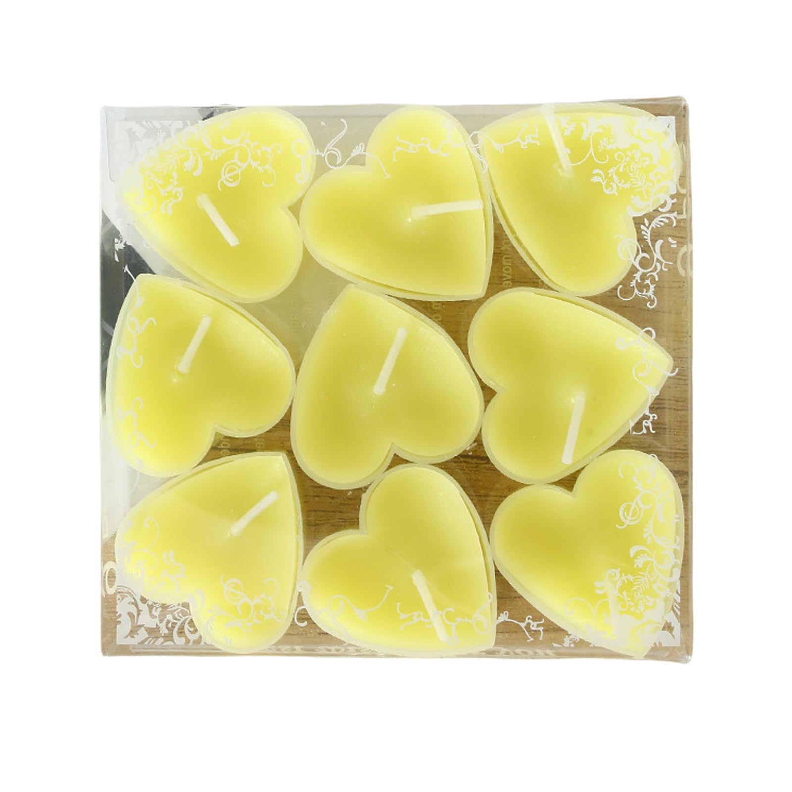 Kalttoy 9 Christmas Tealights with Heat Safe Holders Tealight for Safe Use on Mantels Tables and Windowsills Holiday Table Setting