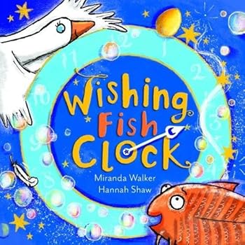 Paperback Wishing Fish Clock Book