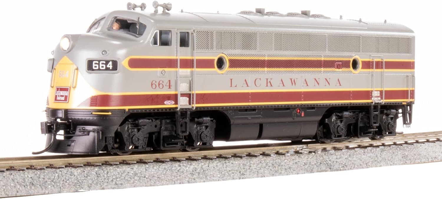 Broadway Limited 9663 EMD F3A, DLW 664, As Appears Today, Paragon4 Sound/DC/DCC, HO Scale